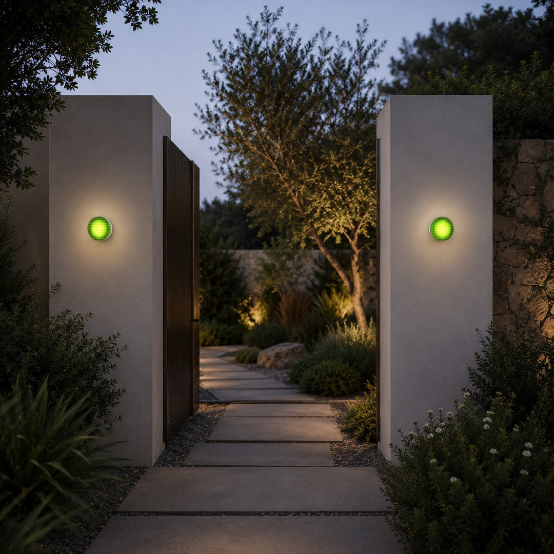 Dimple Outdoor Wall Sconce
