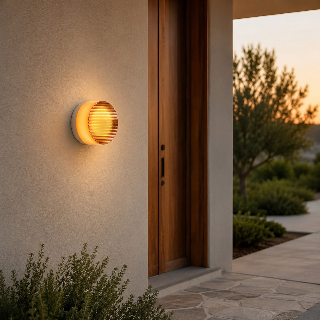 Dimple Outdoor Wall Sconce