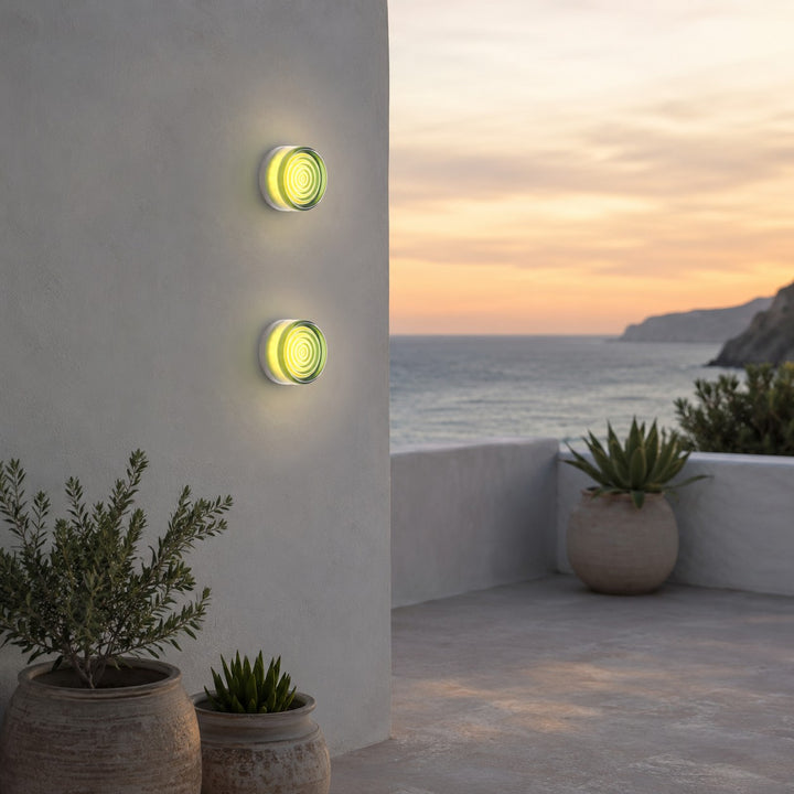 Dimple Outdoor Wall Sconce