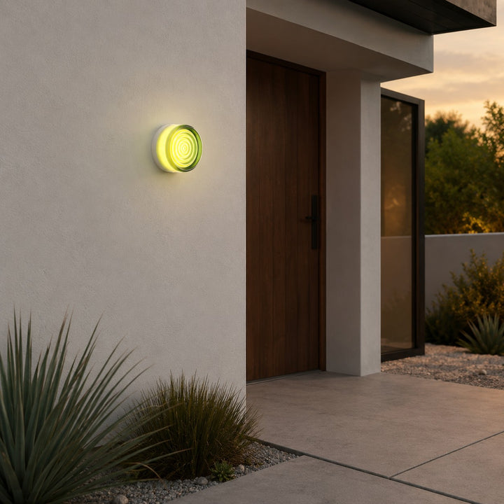 Dimple Outdoor Wall Sconce