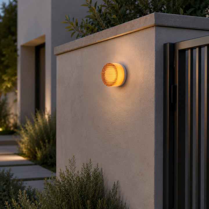 Dimple Outdoor Wall Sconce
