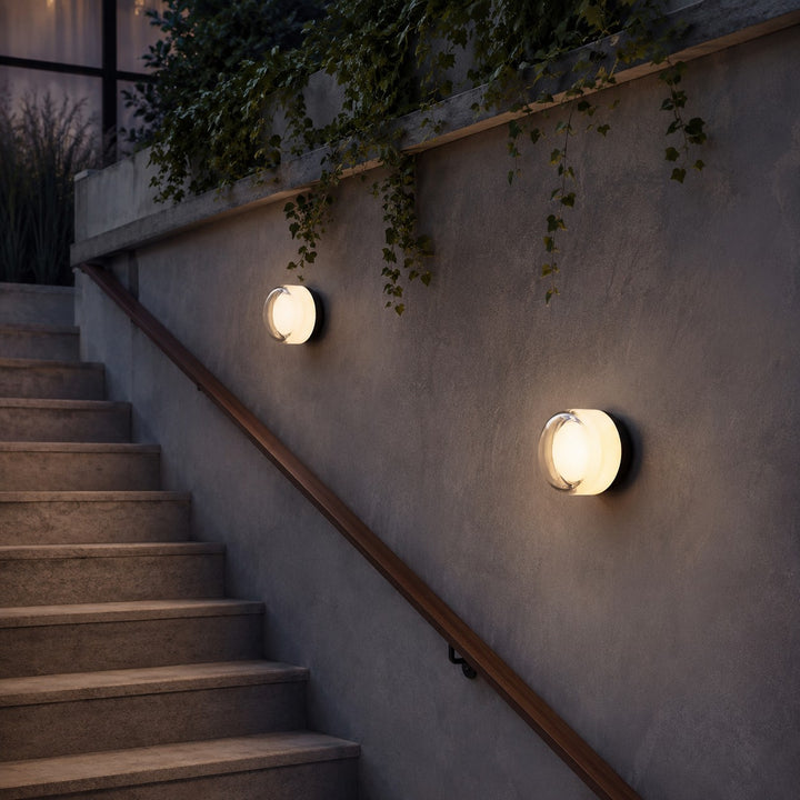 Dimple Outdoor Wall Sconce
