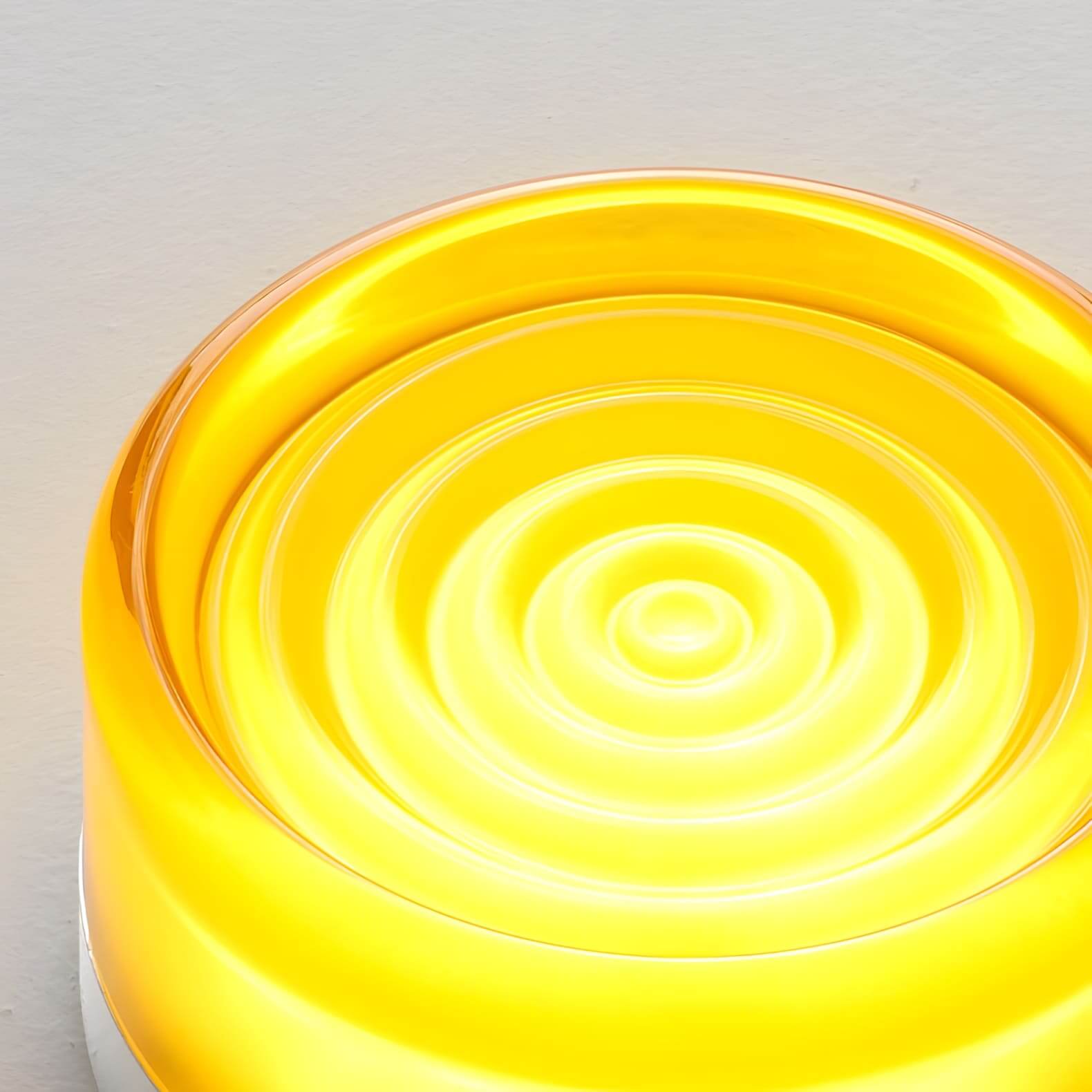 Dimple Wall Sconce – Anodized Aluminum and Cast Glass