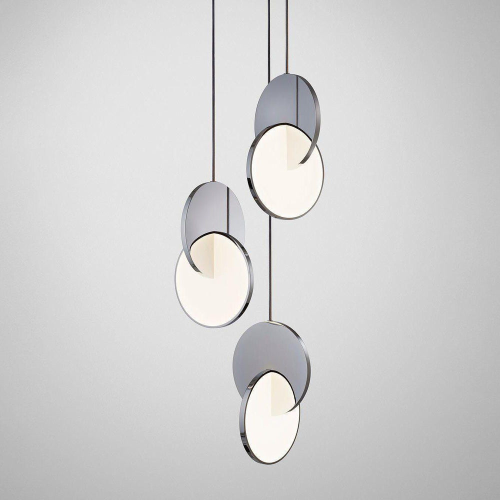 Disc Pendant Light | Mid Century Modern Hanging Lamp for Home Office | Vinlighting | Vinlighting