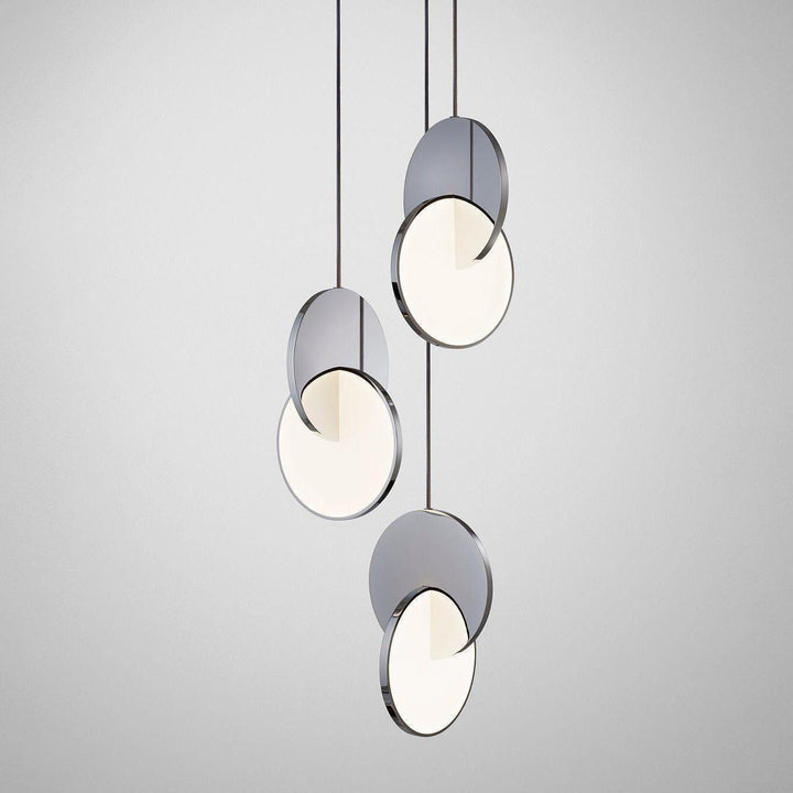 Disc Pendant Light | Mid Century Modern Hanging Lamp for Home Office | Vinlighting | Vinlighting