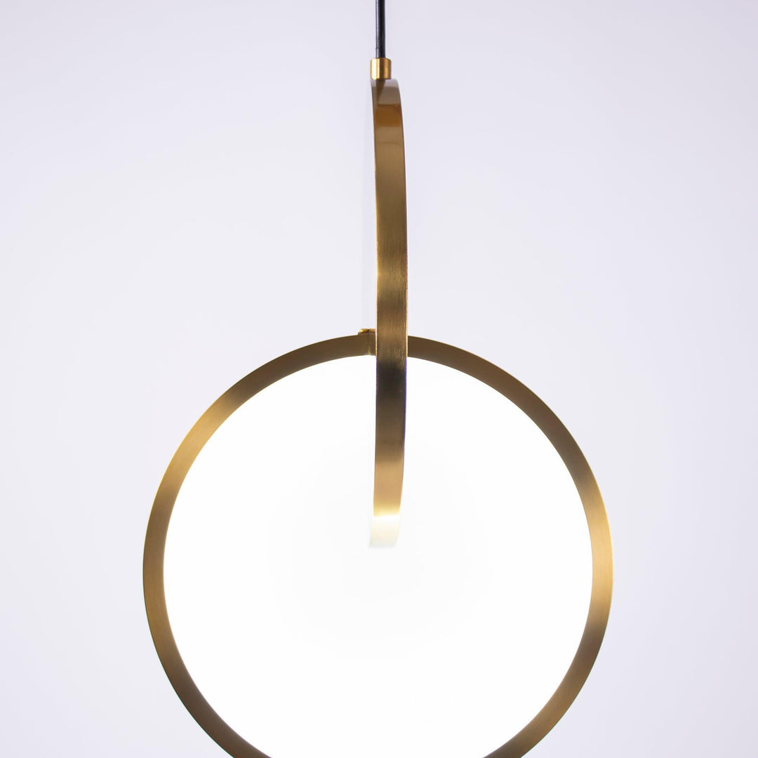 Disc Pendant Light | Mid Century Modern Hanging Lamp for Home Office | Vinlighting | Vinlighting