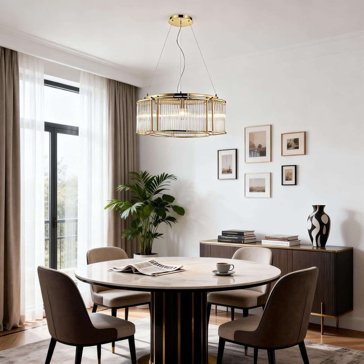 Draxivo Chandelier Contemporary Nordic Luxury Glass