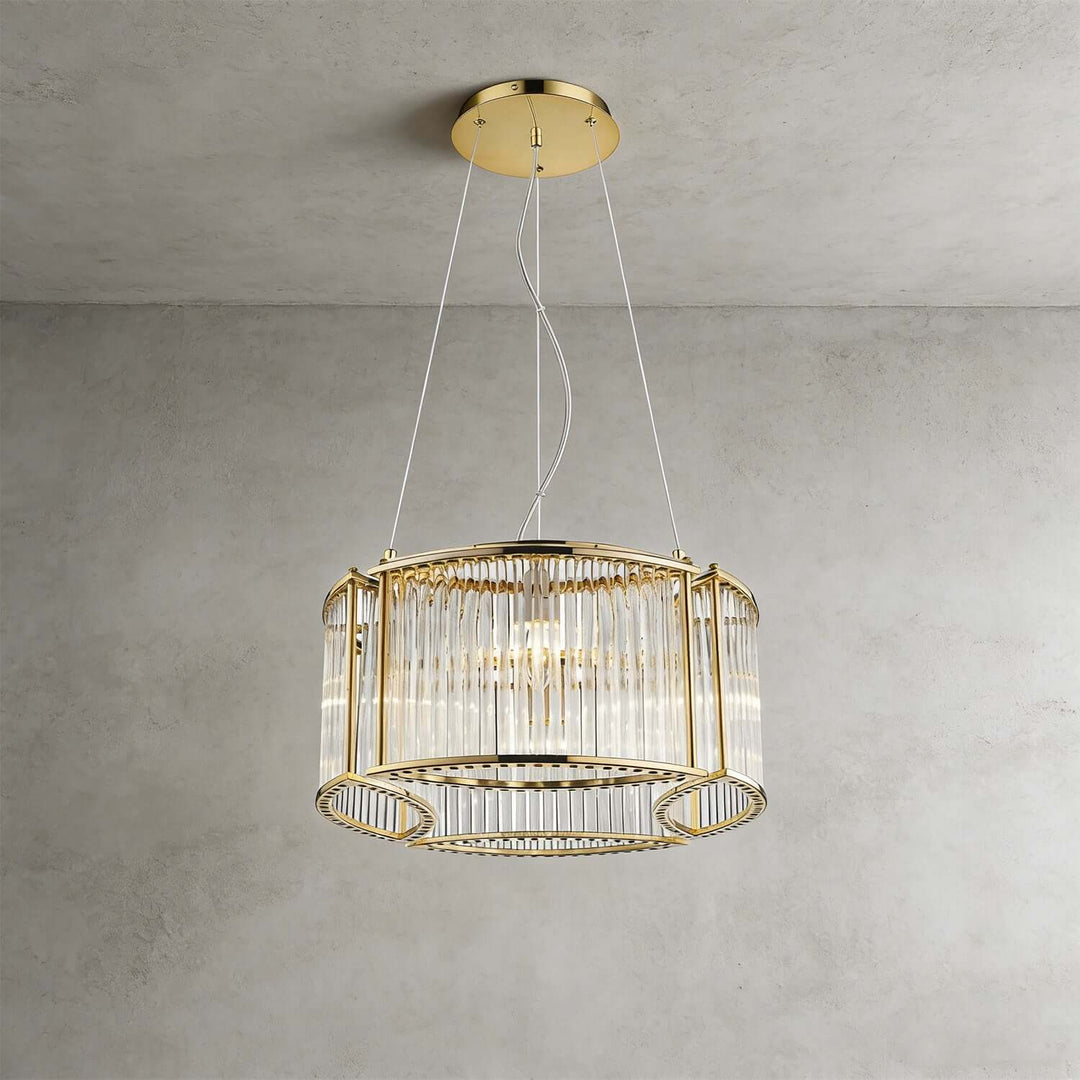 Draxivo Chandelier Contemporary Nordic Luxury Glass