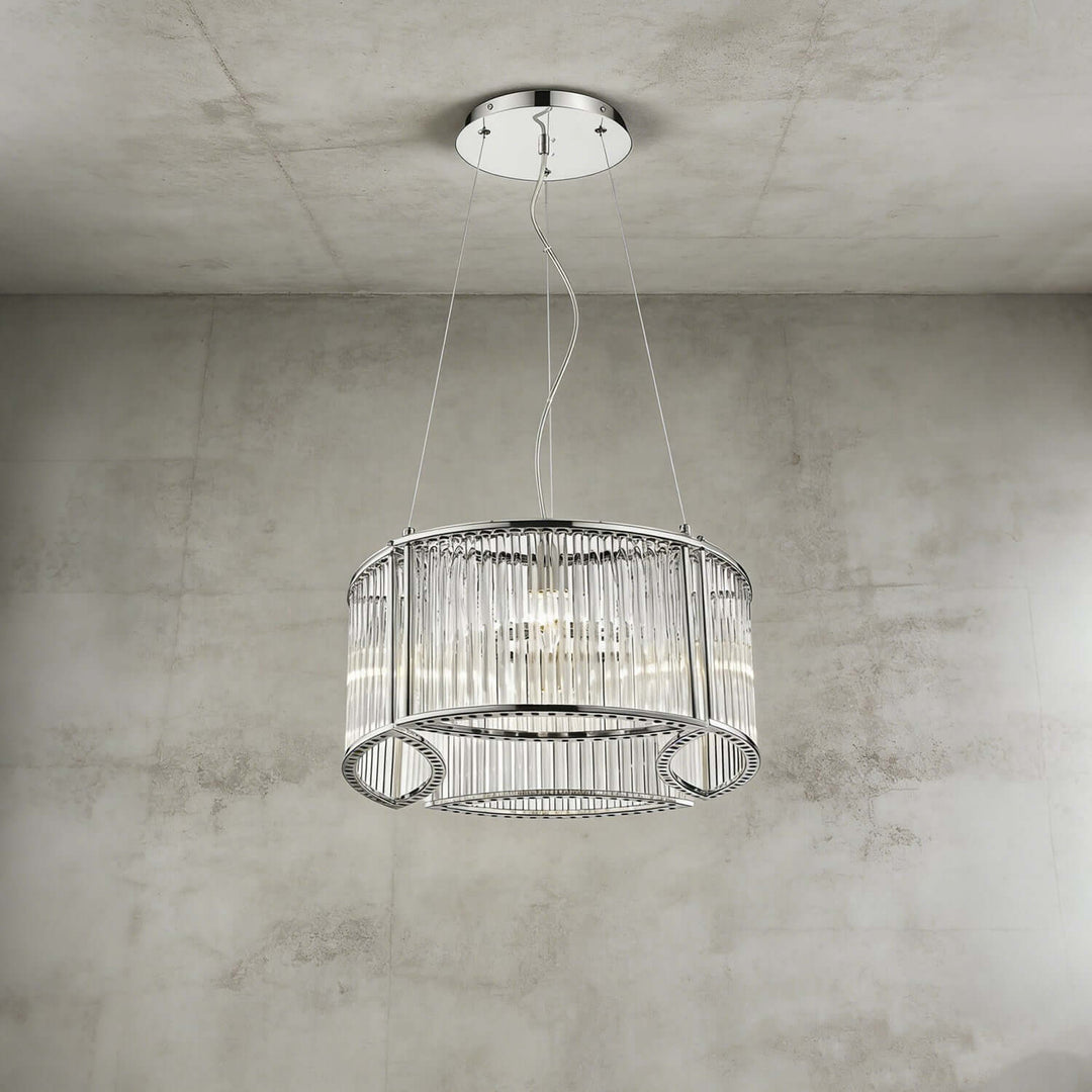 Draxivo Chandelier Contemporary Nordic Luxury Glass