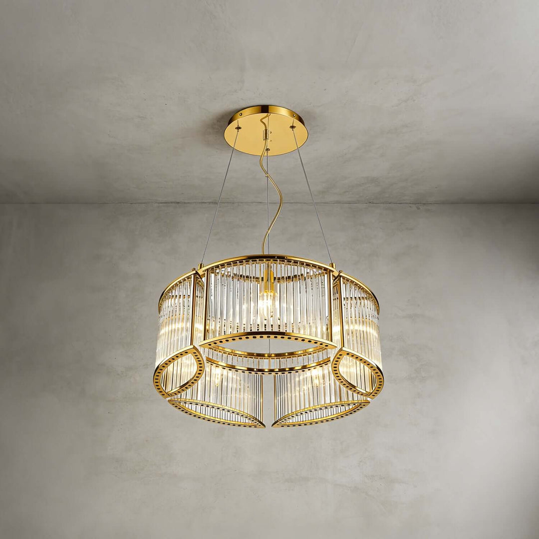 Draxivo Chandelier Contemporary Nordic Luxury Glass