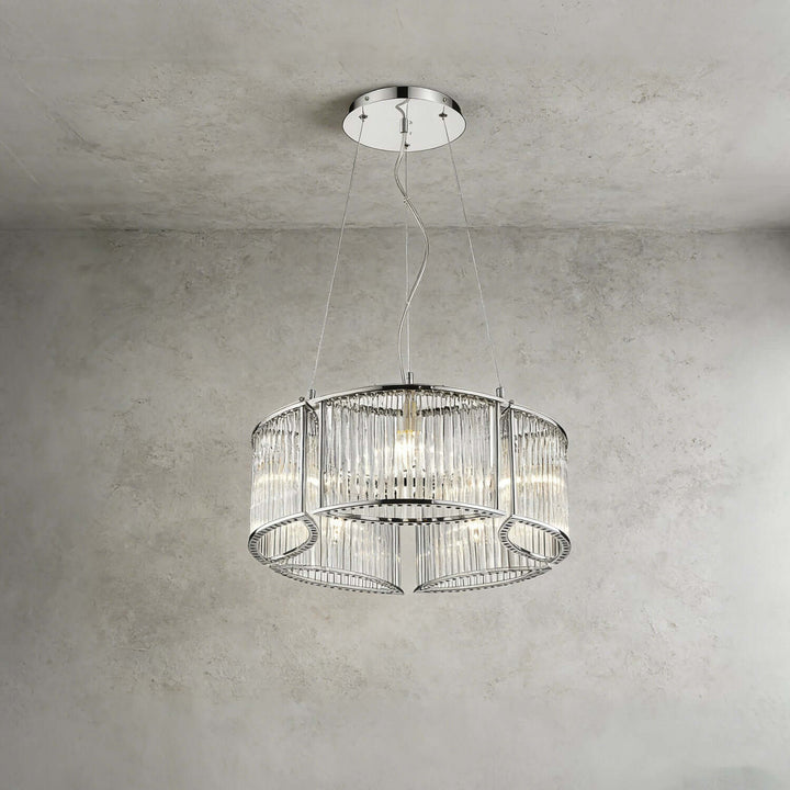 Draxivo Chandelier Contemporary Nordic Luxury Glass