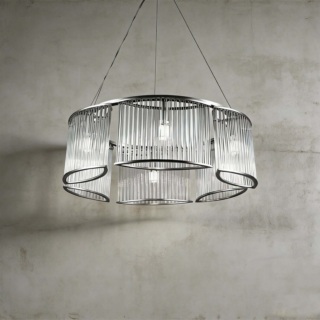Draxivo Chandelier Contemporary Nordic Luxury Glass