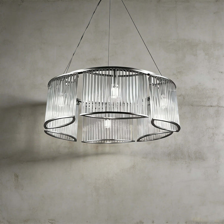 Draxivo Chandelier Contemporary Nordic Luxury Glass