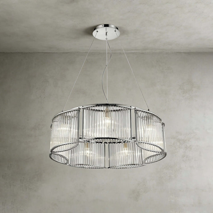 Draxivo Chandelier Contemporary Nordic Luxury Glass