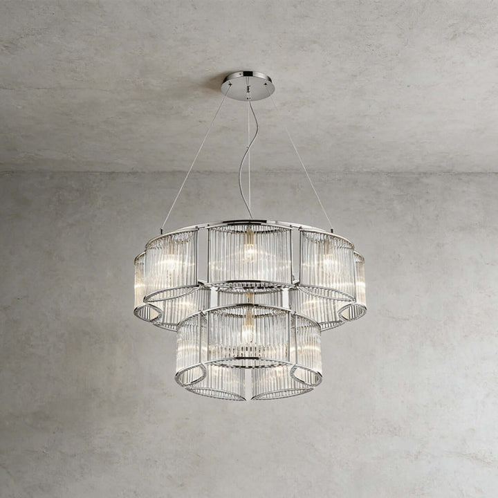 Draxivo Chandelier Contemporary Nordic Luxury Glass