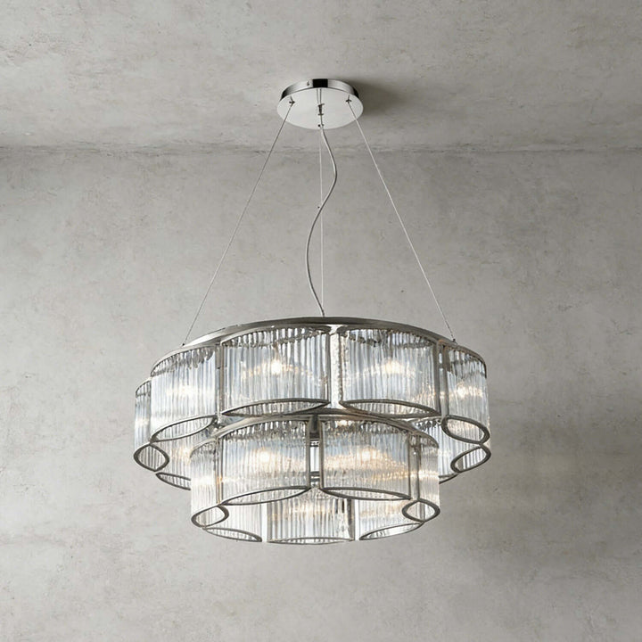 Draxivo Chandelier Contemporary Nordic Luxury Glass