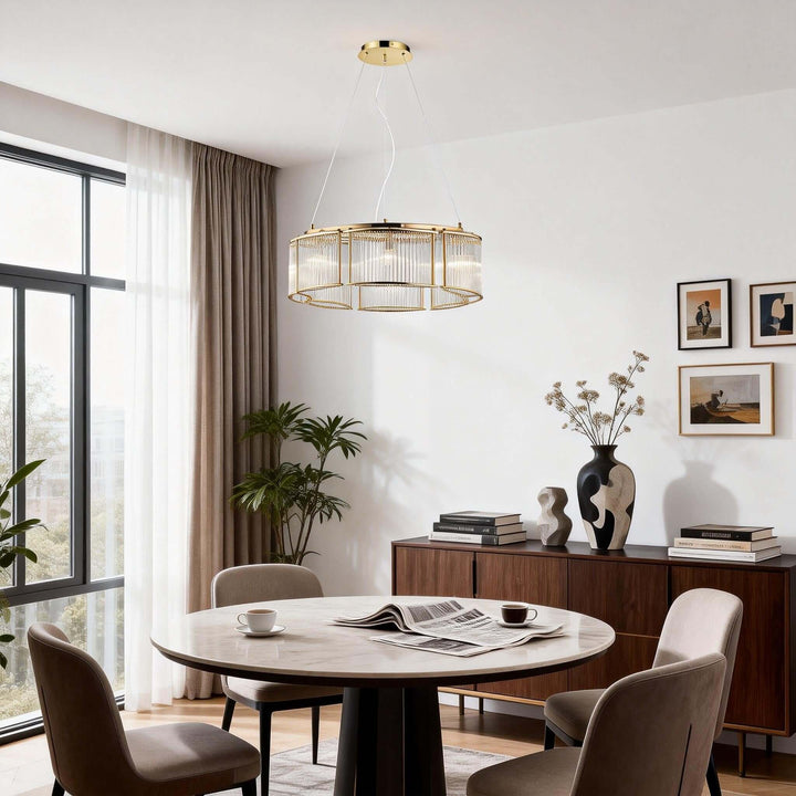 Draxivo Chandelier Contemporary Nordic Luxury Glass