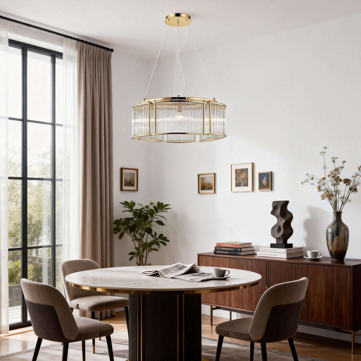 Draxivo Chandelier Contemporary Nordic Luxury Glass