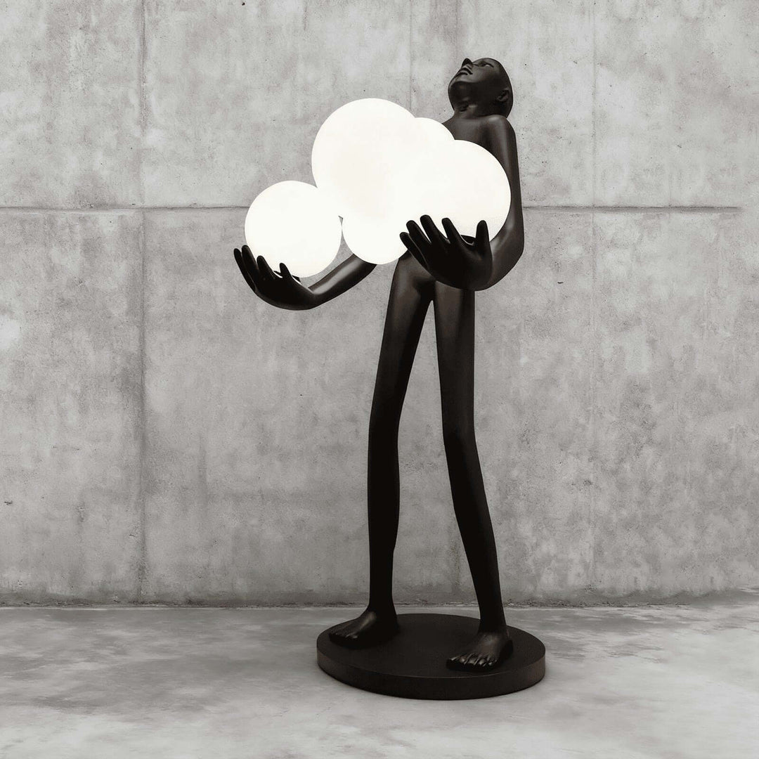 Druvalo Sculptural Table Lamp – Iconic Art Deco Lighting