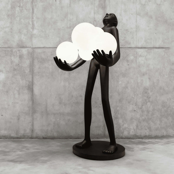 Druvalo Sculptural Table Lamp – Iconic Art Deco Lighting