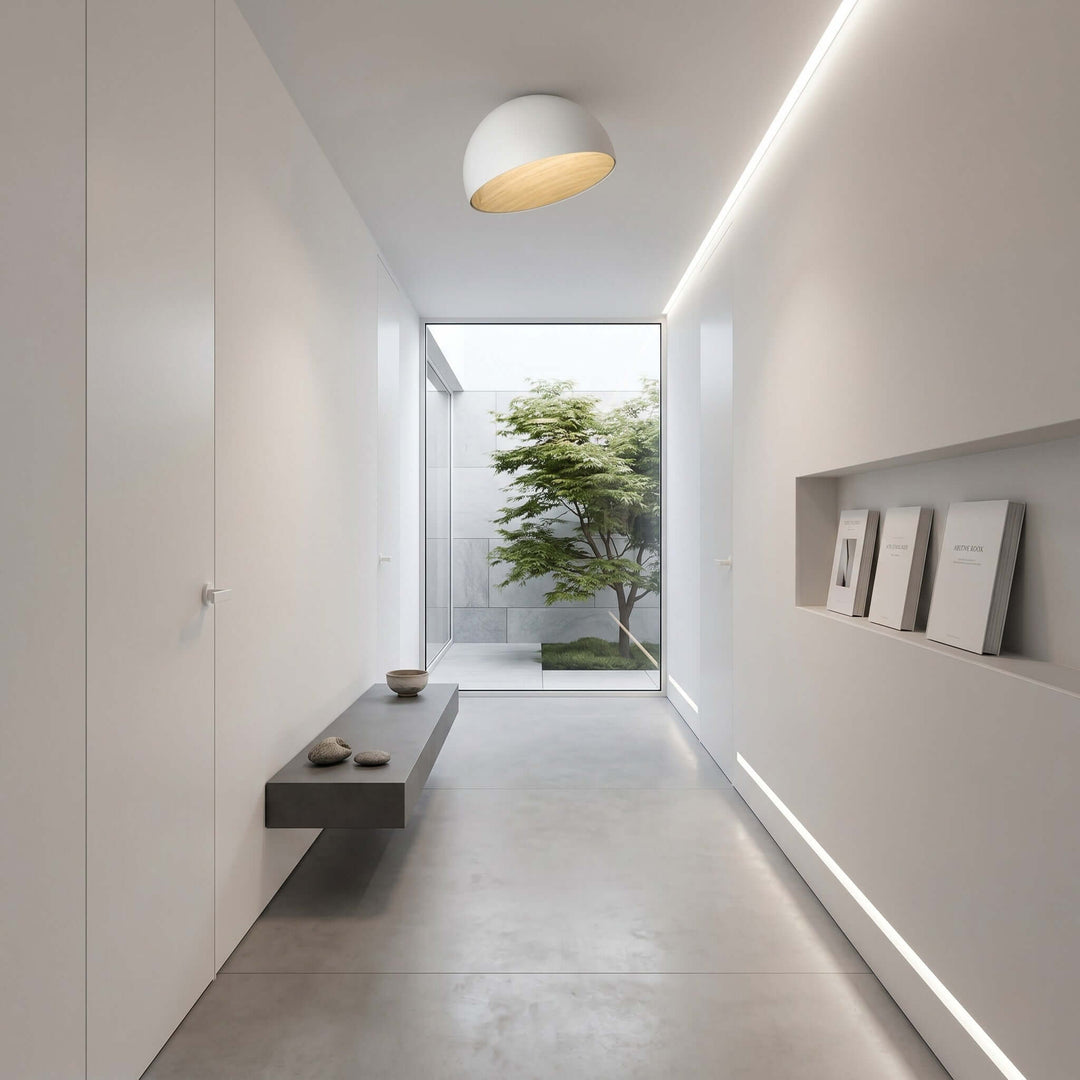 Duo Slanted Ceiling Lamp