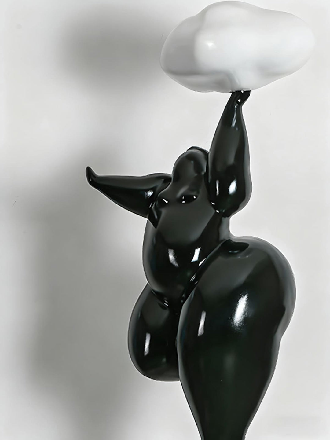 Duvani Sculptural Floor Lamp – Art Deco Statement Floor Lamp