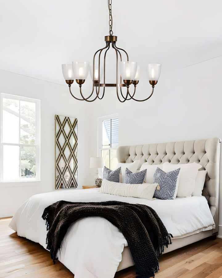 Dyzon Chandelier - Nordic Minimalist Lighting for Living Room