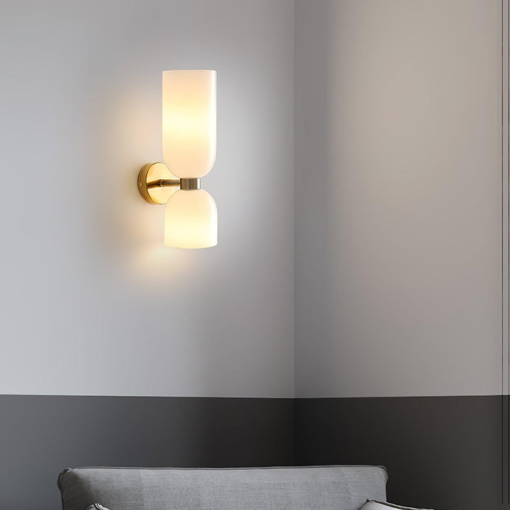 Edie Wall Lamp | Modern Milk Glass Sconce For Indoor & Bathroom | Vinlighting | Vinlighting