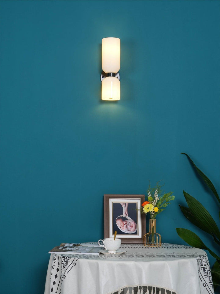Edie Wall Lamp | Modern Milk Glass Sconce For Indoor & Bathroom | Vinlighting | Vinlighting
