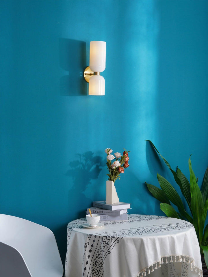 Edie Wall Lamp | Modern Milk Glass Sconce For Indoor & Bathroom | Vinlighting | Vinlighting