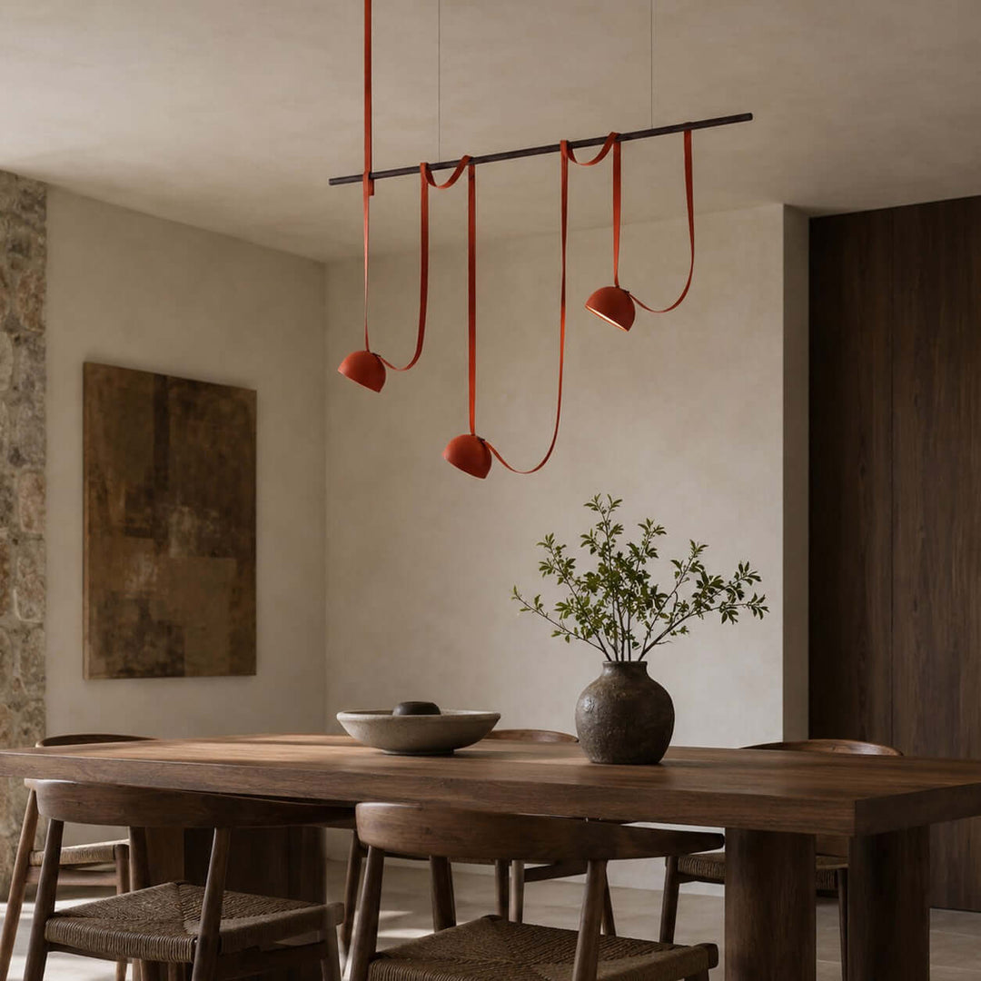 Elara Chandelier - Creative Orange Dining Room Island Light | Vinlighting