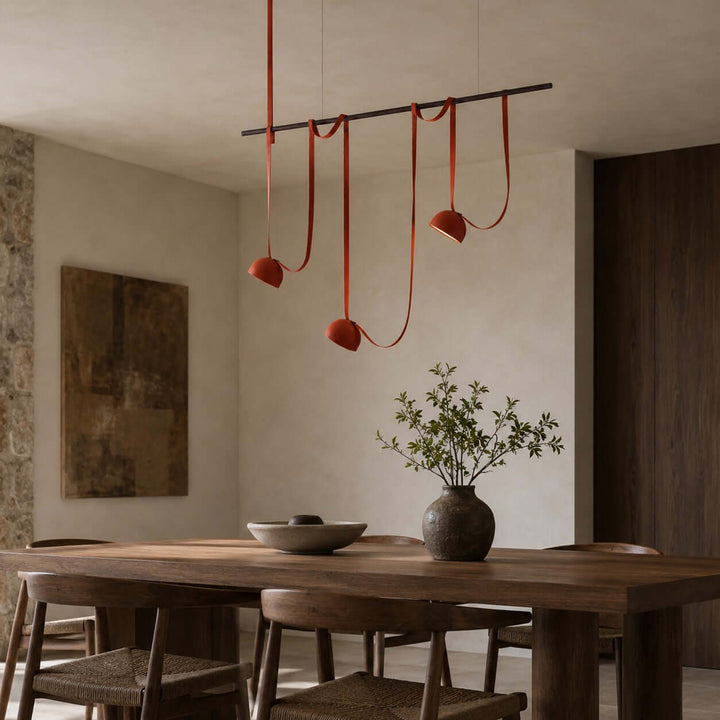 Elara Chandelier - Creative Orange Dining Room Island Light | Vinlighting