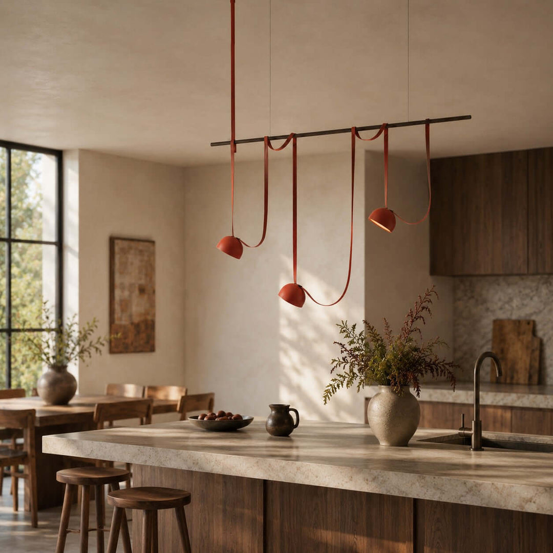 Elara Chandelier - Creative Orange Dining Room Island Light | Vinlighting