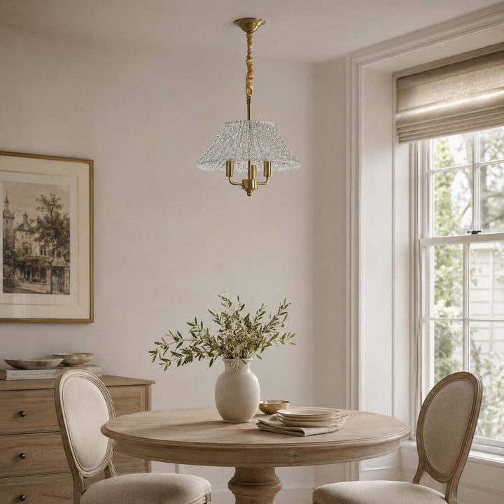 Elaris Vintage Glass Pendant Light for Dining Table and Entryway | Vinlighting