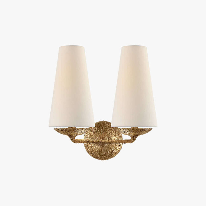 Elariy Wall Lamp – French Vintage Creative Fabric Candlestick