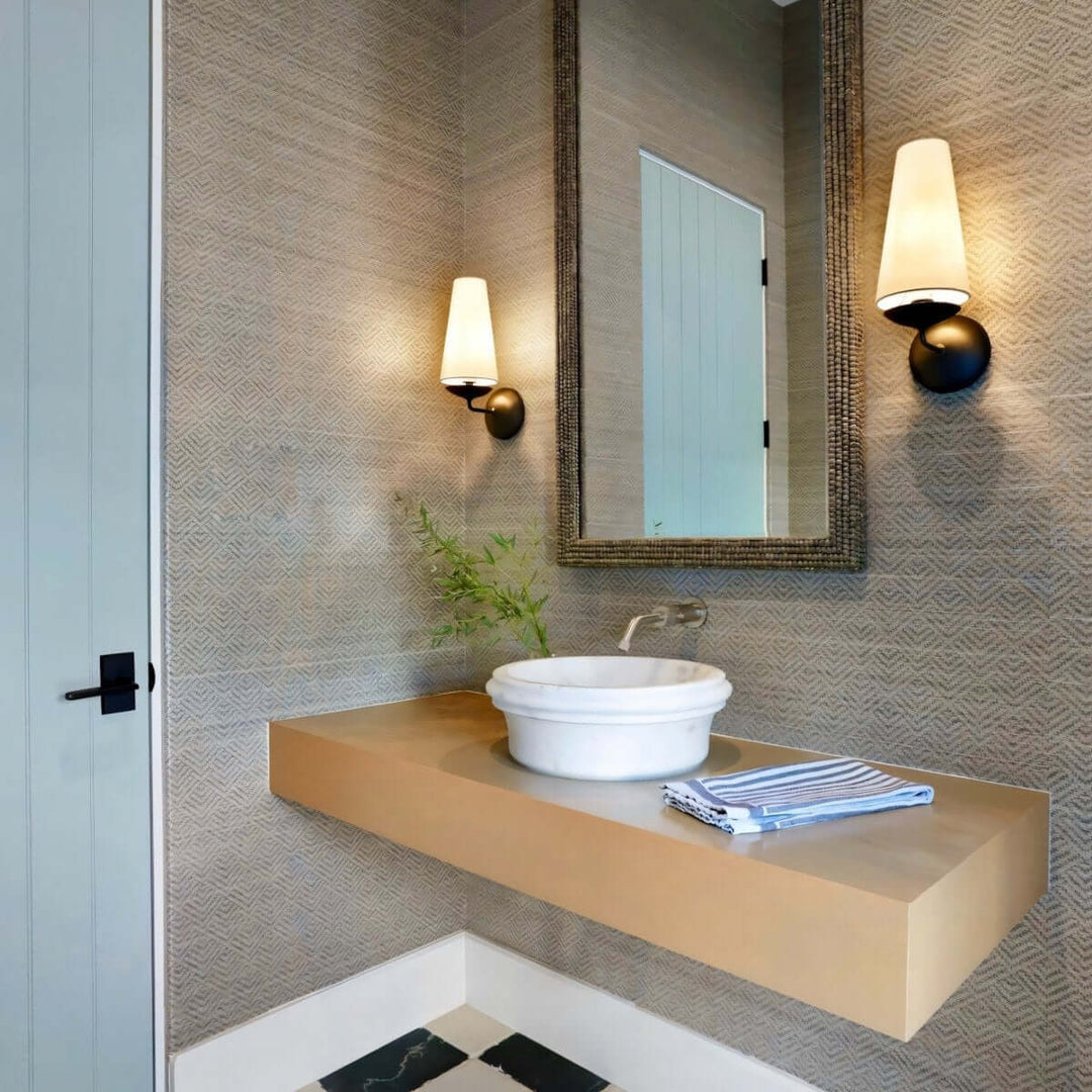 Elariy Wall Lamp – French Vintage Creative Fabric Candlestick