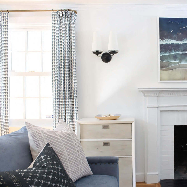 Elariy Wall Lamp – French Vintage Creative Fabric Candlestick