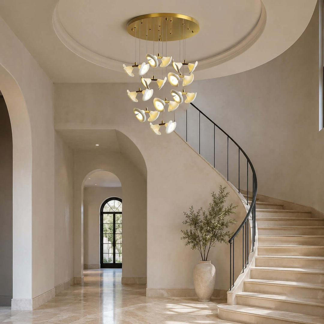 Ellery Stairs Chandelier