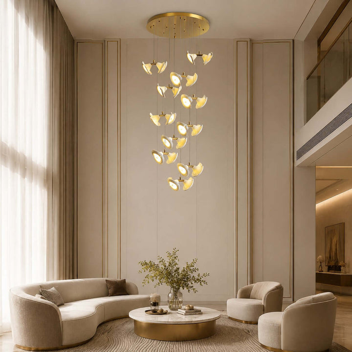Ellery Stairs Chandelier