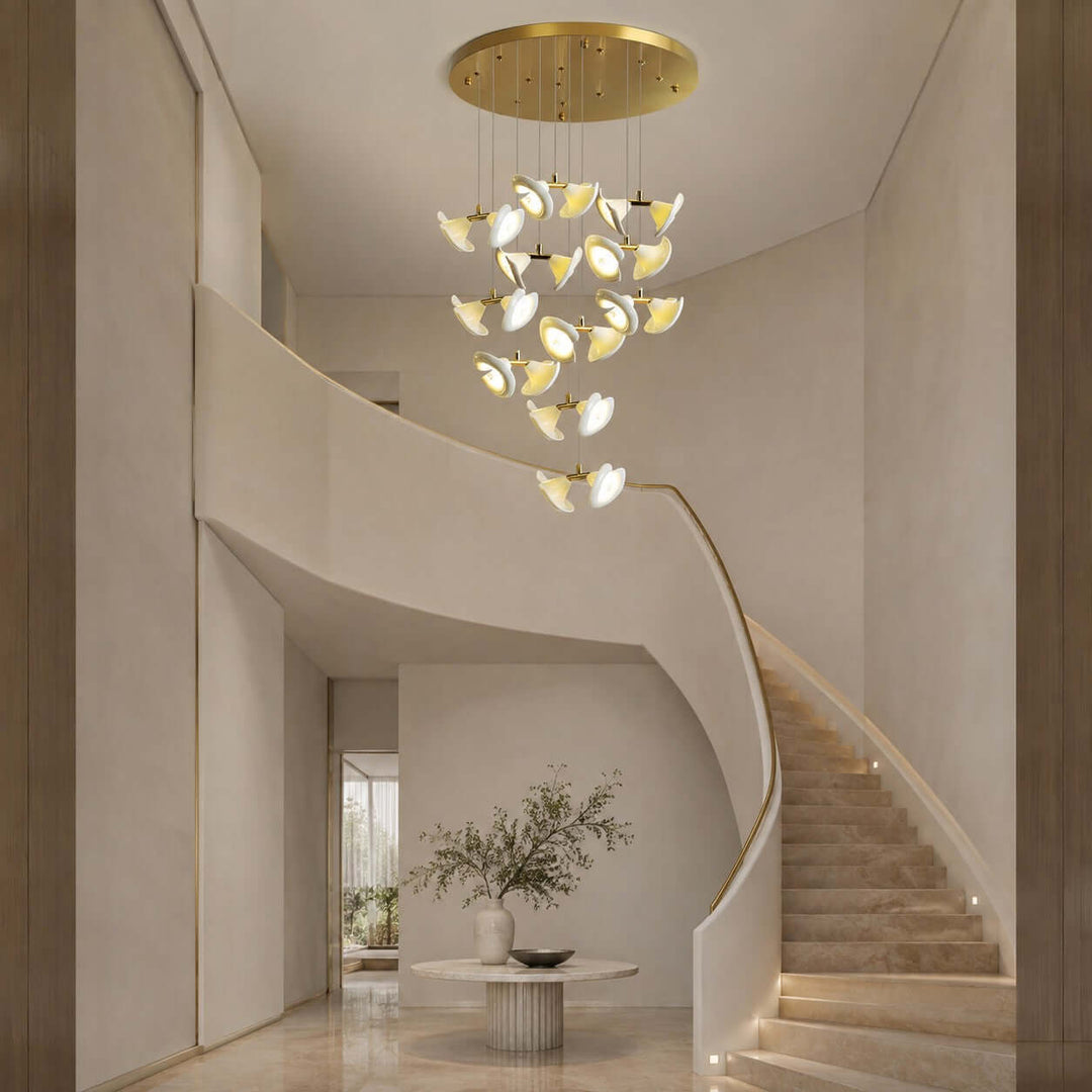 Ellery Stairs Chandelier
