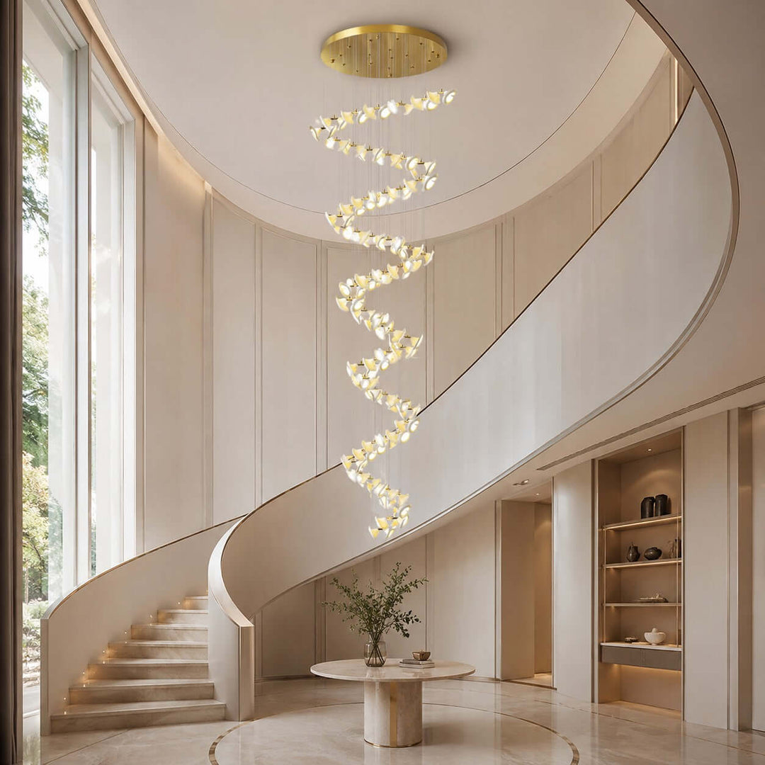 Ellery Stairs Chandelier