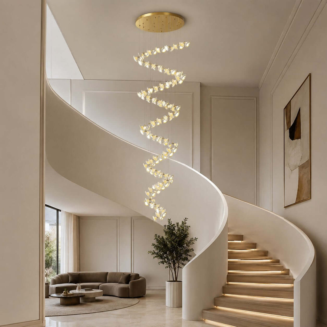 Ellery Stairs Chandelier