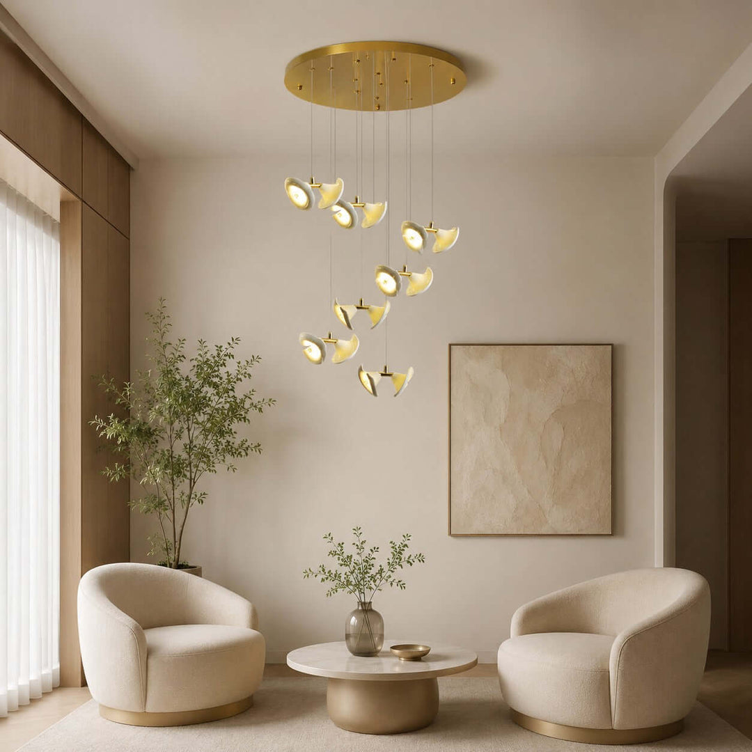 Ellery Stairs Chandelier