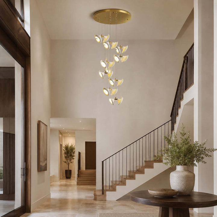 Ellery Stairs Chandelier