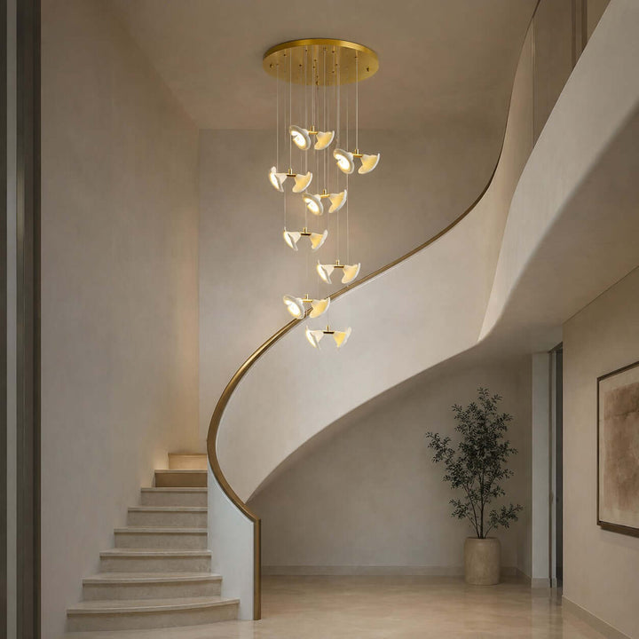 Ellery Stairs Chandelier