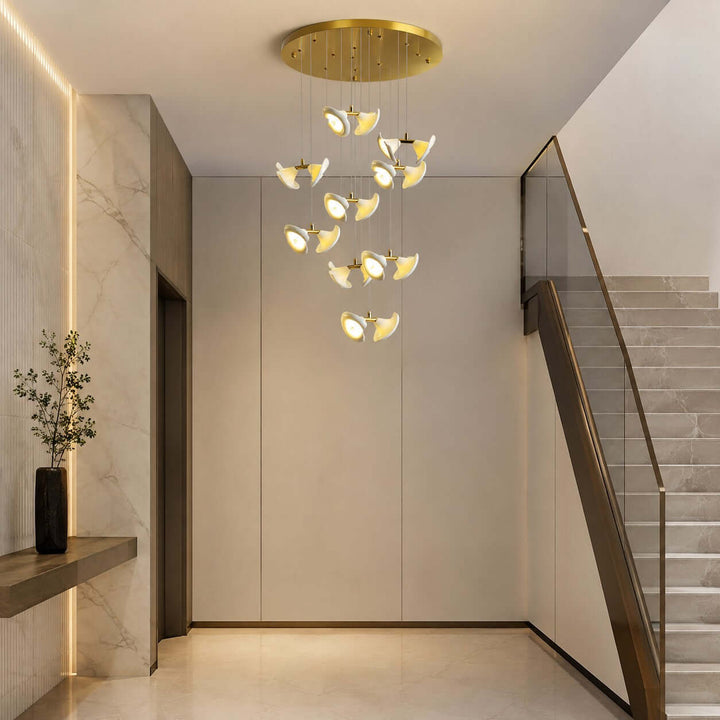 Ellery Stairs Chandelier