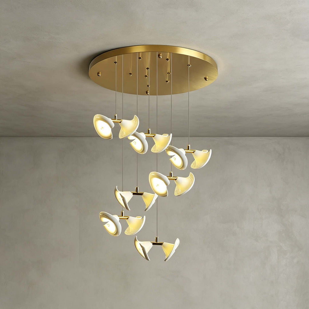 Ellery Stairs Chandelier