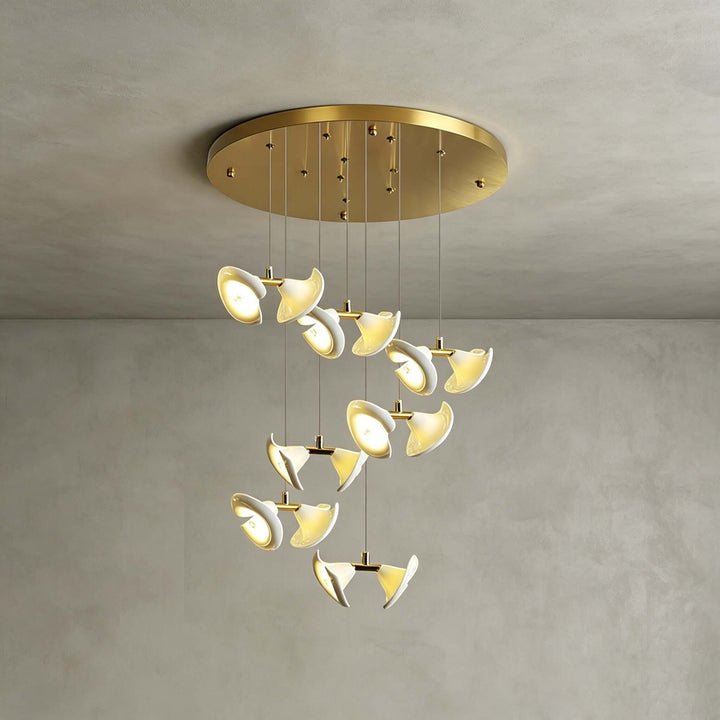 Ellery Stairs Chandelier