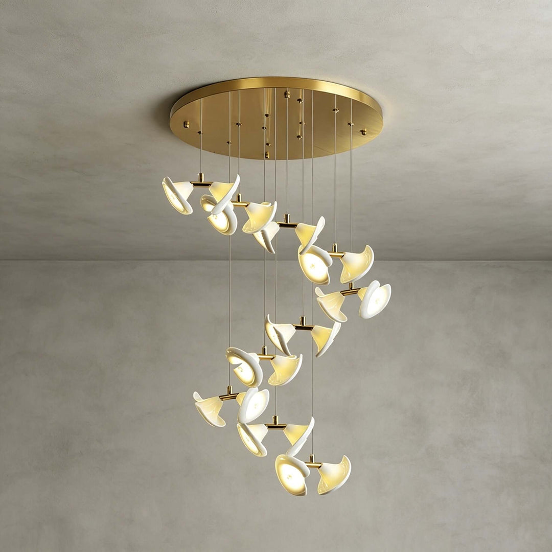 Ellery Stairs Chandelier