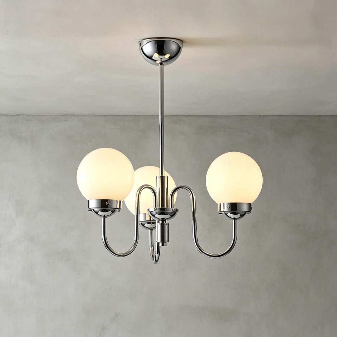 Elliot Modern Elegant Glass Globe Chandelier for Dining Room | Vinlighting